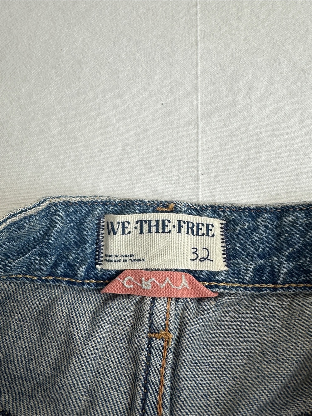 We The Free Light Blue Denim Shorts - Picture 2 of 3